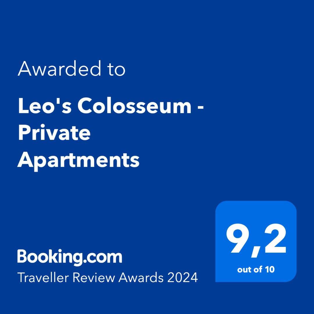 Leo'S Colosseum - Private Apartments Rome Exterior photo